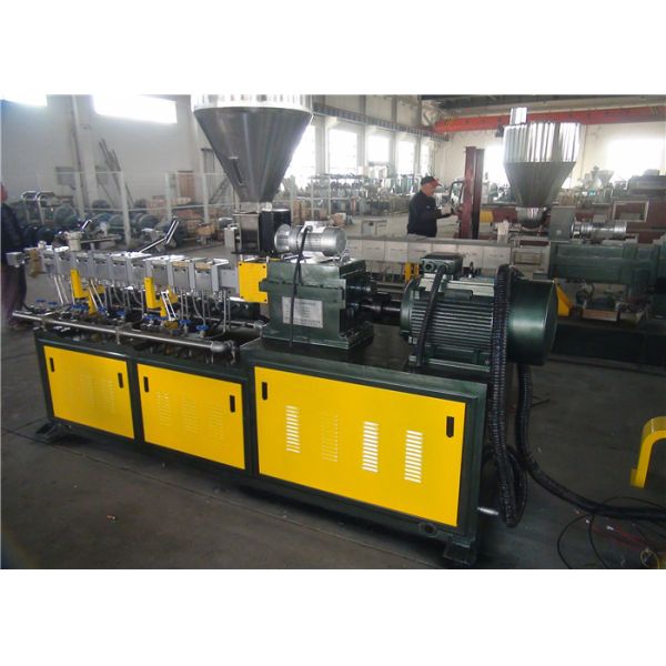 Twin Screw Extruder Water Ring Pelletizer For Caco3 Masterbatch Manufacturing