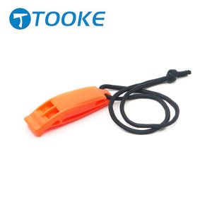 China Emergency Safety Plastic Diving Whistle with Lanyard on sale