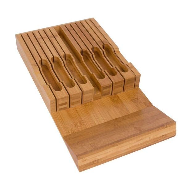 Blocks Roll Bags Direct Kitchen Knife Magnet Holder with Rivi Trimmed Block