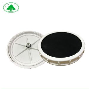 China Microhole 9 Inch  Membrane Disc Diffuser For Etp Plant  , Fine Bubble Aerator For Ponds on sale