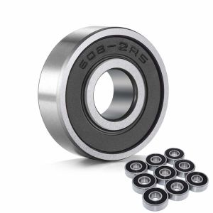 China P5 P6 608 2RS Skateboard Bearing 8x22x7mm Bearing With Rubber Seal on sale