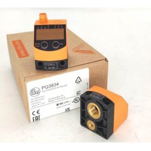 IFM Pressure Sensor For Pneumatics PQ7834 PQ-010-RHR18-QFPKG/AS/
