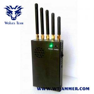 Cheap Handheld 20 Meters 3W Cell Phone Jamming Device for sale