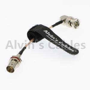 China BNC Female To Right Angle Male SDI Cable With BNC Connectors 50Ω Resistance on sale