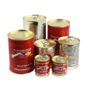 China Various Sizes Metal Tin Cans with Easy Opening or Normal Lid and CDR Artwork on sale