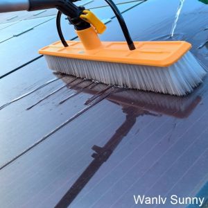 Cleaning Solar Panel Cleaning Brush with 6.0 M Telescopic Handle and 35 Cm Head