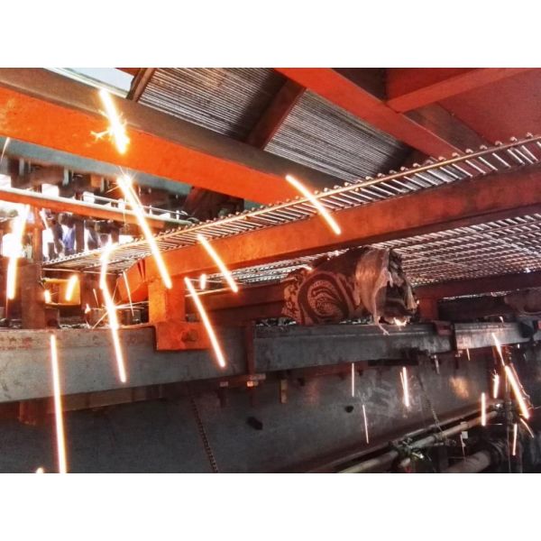 Powder Spray 4mm wire diameter ClearVu 358 mesh fence