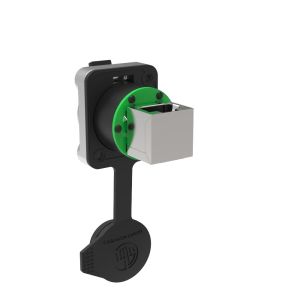 China Outdoor IP65 Rated 8-Pin Network Bridge RJ45 Connectors Socket 8 Core Male Signal Chassis Connector 8-Pin  RJ45 Connectors on sale