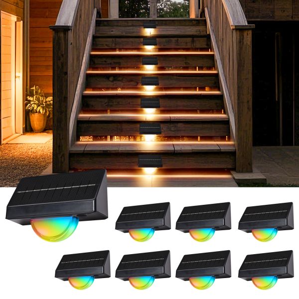 Quality Solar LED Fence Light – Waterproof RGB Outdoor Lighting wholesale