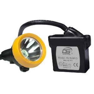 China 15000lux super bright led rechargeable coal miner torch KL5LM mining hard hat led lights on sale