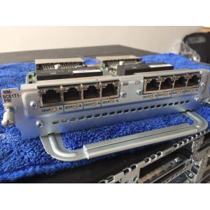 Cheap CISCO NM -8CE1T1- PRI 8 port channelized T1 / E1 and PRI network module for sale