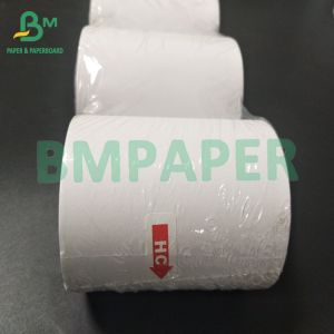 48gsm 3 1/8" X 260' White Thermal Receipt Paper Jumbo Roll For ATM Credit Card