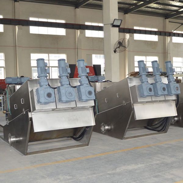 Mobile Stacked Screw Sludge Dewatering Machine Automatic Screw Press