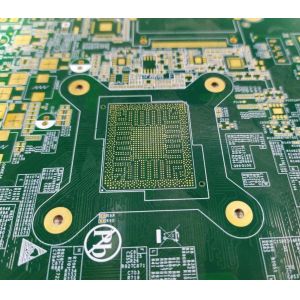 10 Layers FR4 1.6mm 2OZ Copper Thickness Green Soldmask multilayer PCB Board