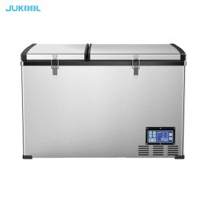 China DC24V Dual Zone 100L Car Mounted Refrigerator on sale