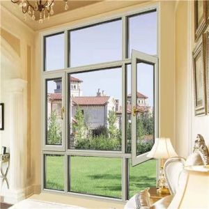 Custom Aluminium Casement Windows Enhanced Soundproof Glass Solution for Office Buildings