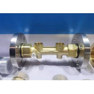 China Brass Ultrasonic Pipe Water Meter Housing DN15 PN16 G3/4B Thread on sale
