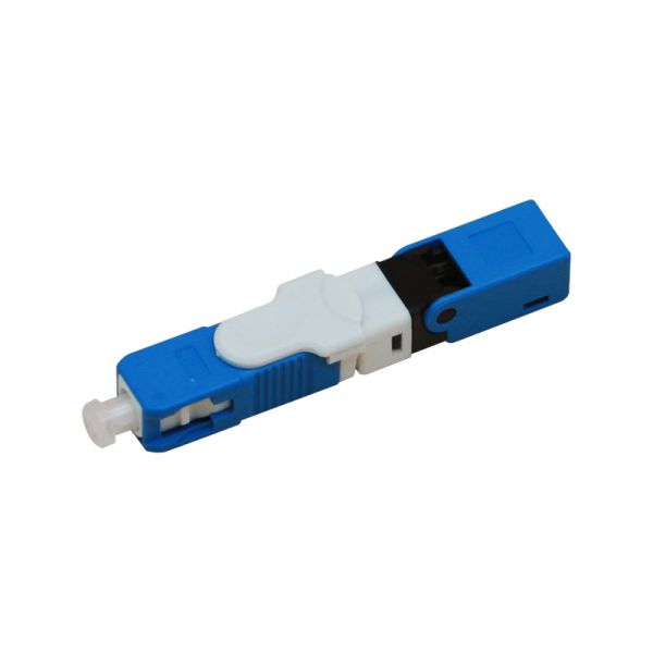 Quality Single Model SC Type Fiber Optic Fast Connector FTTH Low Polarization Dependent Loss wholesale