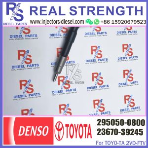 2KD-FTV Toyota Hilux Fuel Injectors 23670-09380 295050-0813 295050-0540 295050