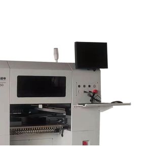 Cheap Small vertical SMT machine with 4 mounting heads CHM-650 for sale