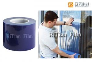 China Temporary Window Glass Protection Film , Polyethylene Anti Uv Film For Windows on sale