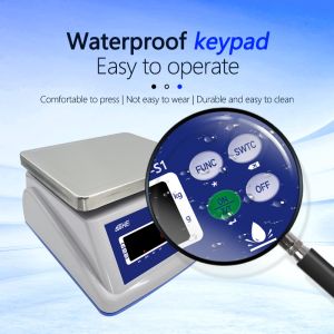 Customizable 6KG Waterproof Scale with Multiple Pricing Units and AC/DC Power