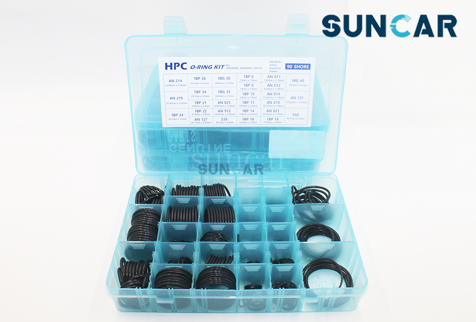 91E1-27300 KBHP-00001 O-Ring Seal Kits for Hyundai Excavator R450LC-3