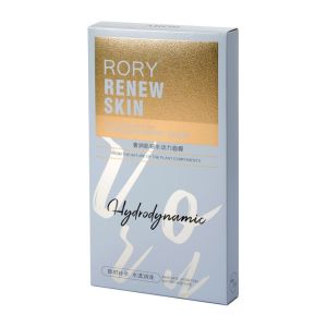 SGS Sweet Silver Face Mask Packing Box Glossy / Matt Lamination Surface