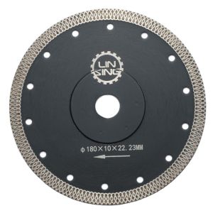 180mm Turbo Diamond Saw Blade for Cutting and Grinding Tools on Ceramics Marble
