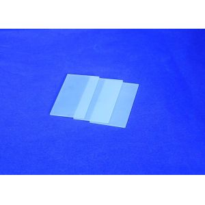 Smooth Fused Silica Slides Near Infrared Spectroscopy Customized Clear Quartz