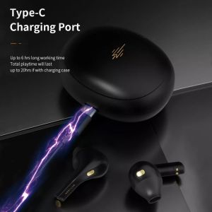 IPX5 waterproof Noise Cancelling Bluetooth Earbuds With Wireless Charging Case