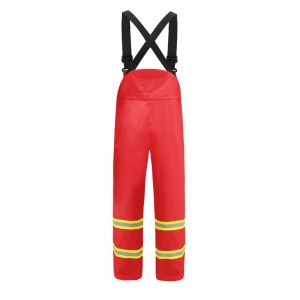 China 50mm FR Tape Reflective Bib Overalls , Anti Static Fire Retardant Bib Overalls on sale