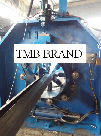 Steel Material Traffic Conical Light Poles Automatic Welding Machine For Square