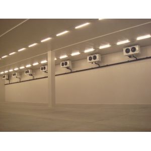 China Home Using Solar Energy 18 Feet Container Cold Storage Room with Curtain Thermometer on sale