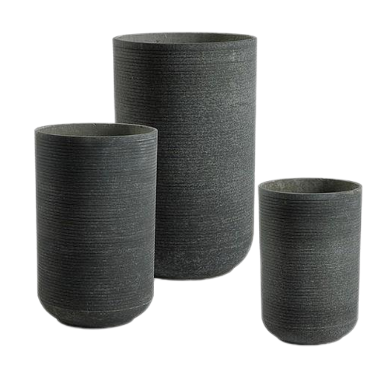 Cement GRC Planter Pots Frost Resistant Waterproof For Flowers And Plants