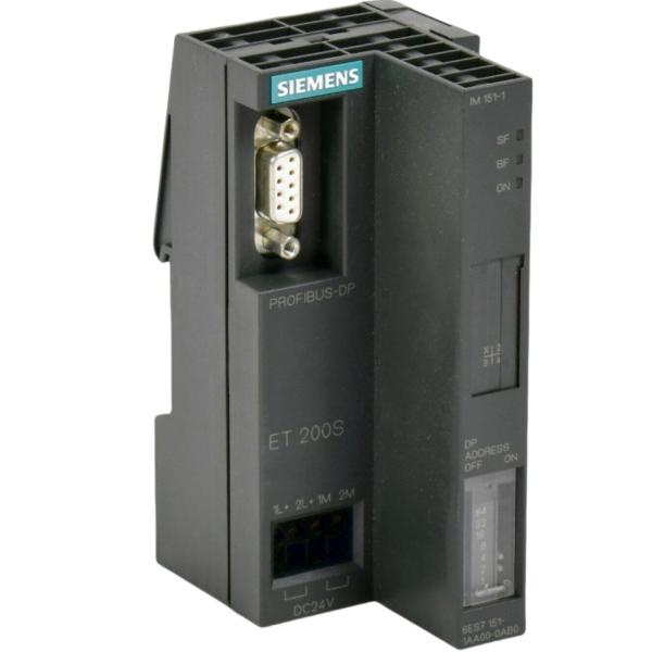 SIEMENS 6ES7151-1AA00-0AB0 SIMATIC DP, INTERFACE MODULE IM151-1 FOR ET200S;