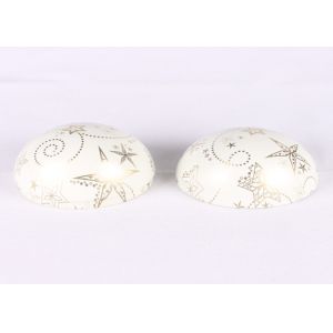 Bubble Shaped Gift Packaging Egg Tin Box CMYK Printed For Christmas Day