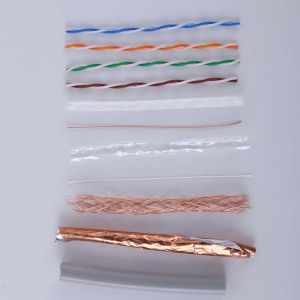 CMR Category 6 Lan Cable Pairs 23 AWG Solid 4 Pair Unshielded (UTP)