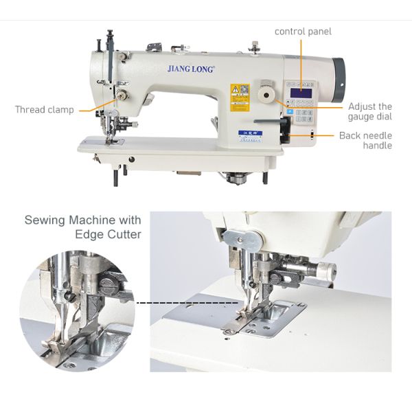 2500RPM Flat Bed Sewing Machine