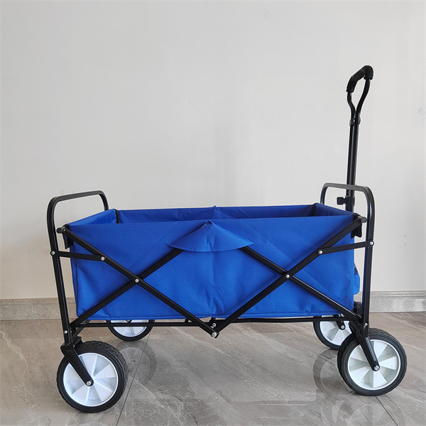 Quality Four 8 Inch Wheels Folding Collapsible Camping Wagon Trolley Cart wholesale