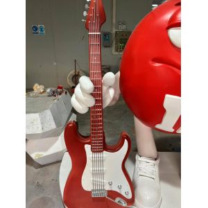 Cartoon M&M's Character Trendy Toy - Red M&M's Doll, Color-Selectable, Floor