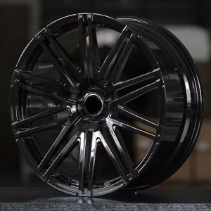 new staggered forged aftermarket Gloss Black forged wheel