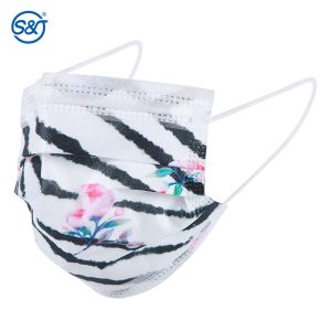 Disposable Custom Printing Daily Life Protective Nonwoven Face Mask