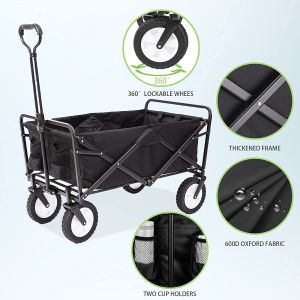 Collapsible Garden Cart for Easy Transport 260KGS Weight Capacity Qingdao Port