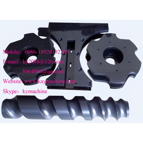 Infeed starwheels Infeed startwheel Outfeed starwheels Complex change parts and