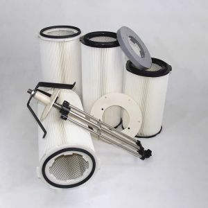 0.5 Lbs Porosity Industrial Dust Filter Cartridge For Filtration Performance