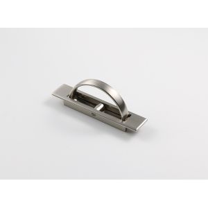 Cupboard Nylon Brushed Furniture Pulls With Electroplated Thick Lacquer