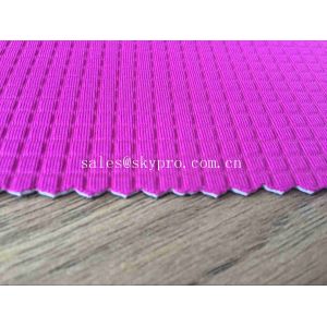3mm Fuchsia Lycra Coating Neoprene Fabric Roll free sample , 1mm-50mm Thickness