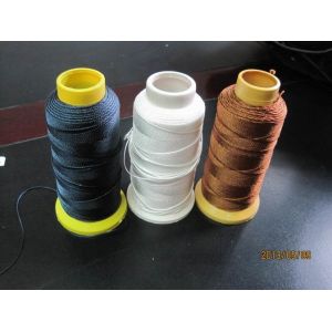 Cheap Dyeing Polyester High Tenacity Sewing Thread 300d/2 , 300d/3 for sale