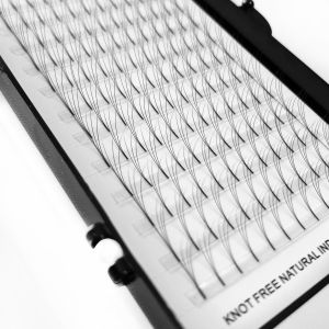 Private Label Premade Volume Fans Natural Black Color Various Design